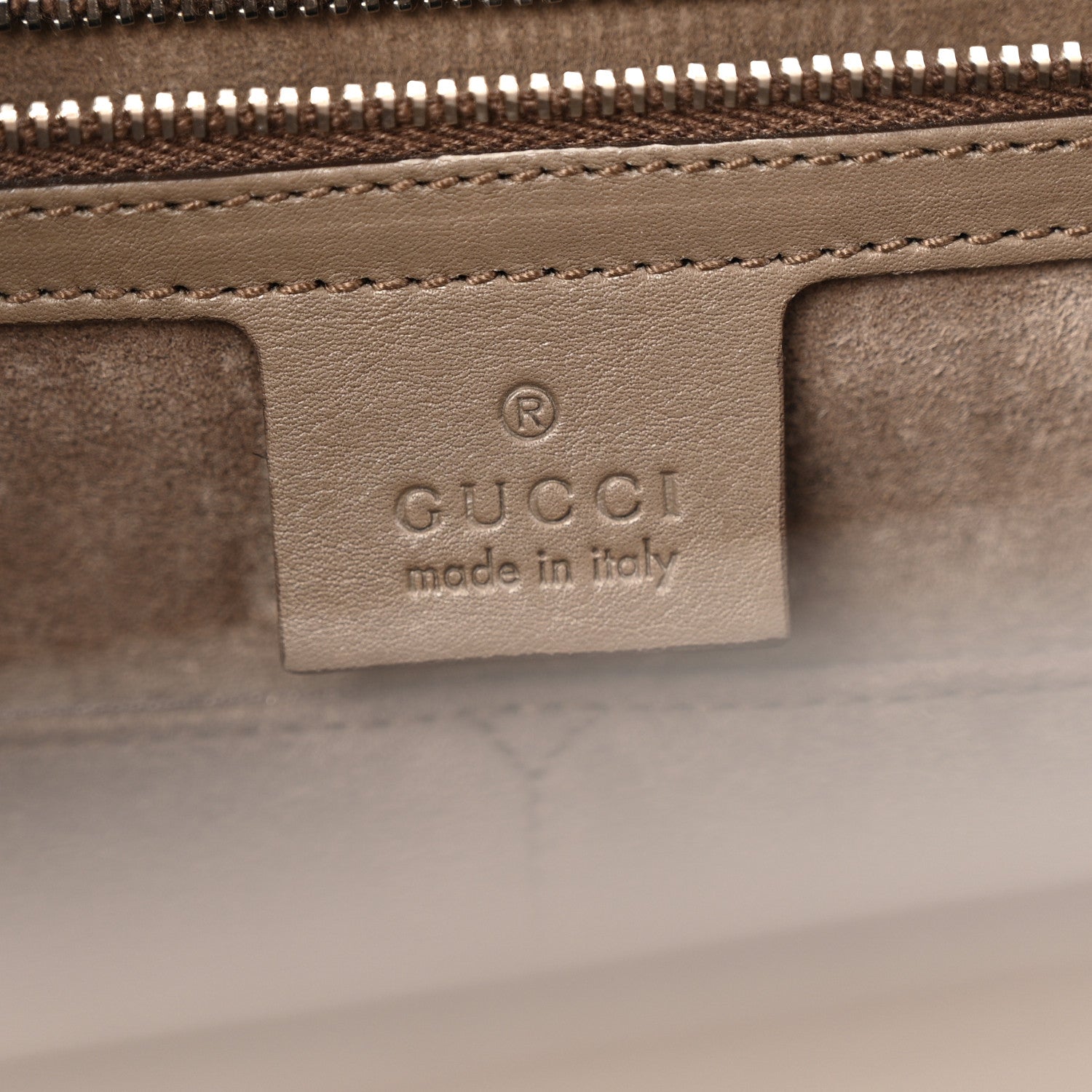 Gucci Regent Calfskin Large Lady Lock Flap Top Handle Bag Grey 6 of 13