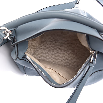 Loewe Calfskin Small Puzzle Bag Stone Blue 6 of 10