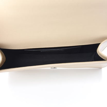 Saint Laurent Grain De Poudre Classic Kate Monogram Clutch Nude Powder 5 of 10