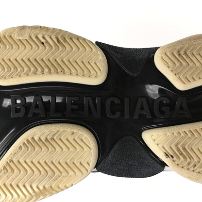 Balenciaga Fabric Mesh Womens Triple S Mule Sneakers 38 White Pink Black 7 of 9