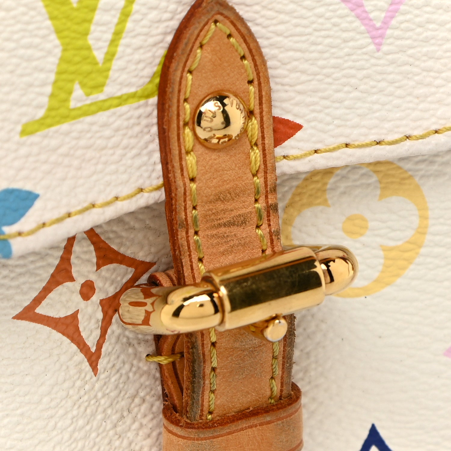 Louis Vuitton Monogram Multicolor Lodge PM White 22 of 30