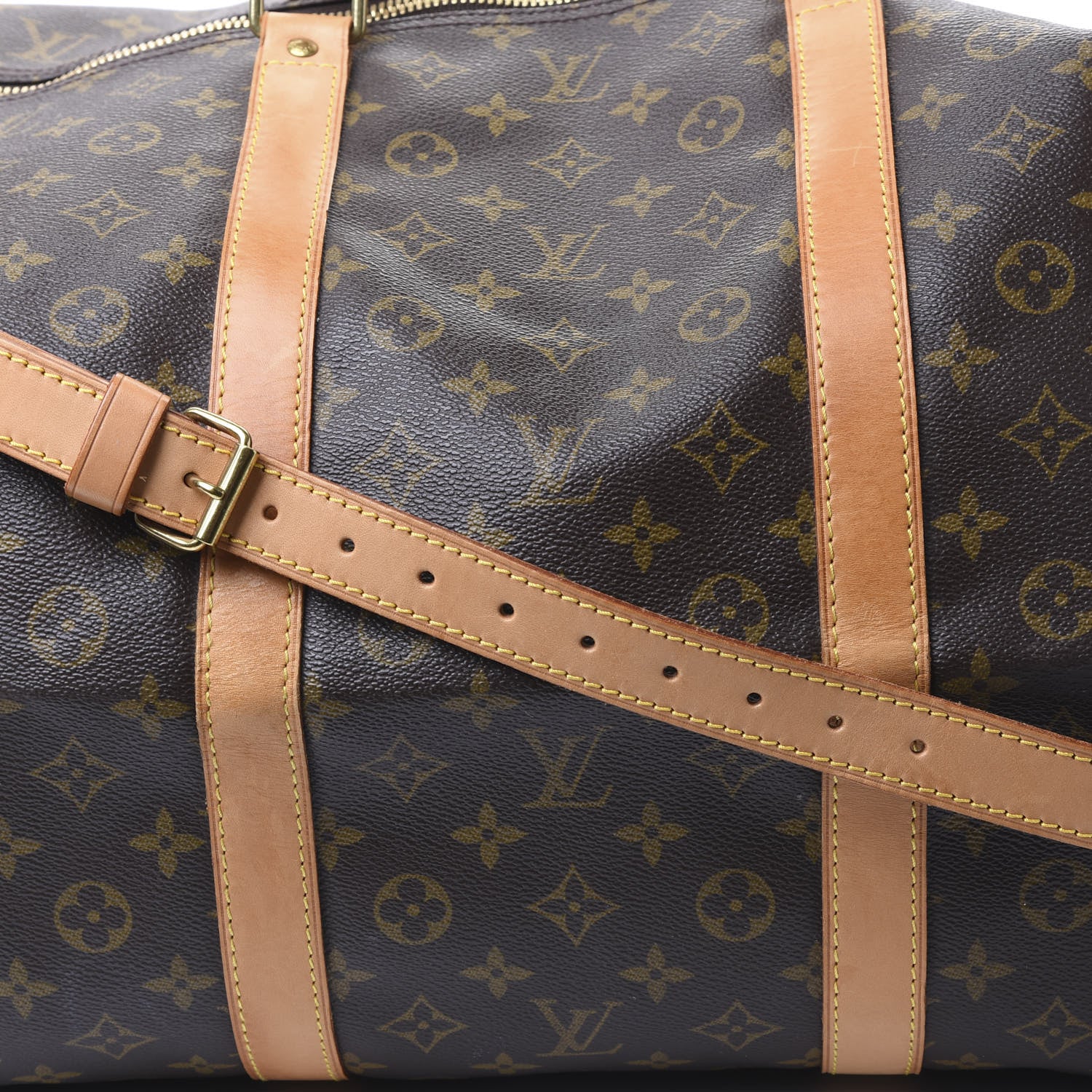 Louis Vuitton Monogram Keepall Bandouliere 60 7 of 11