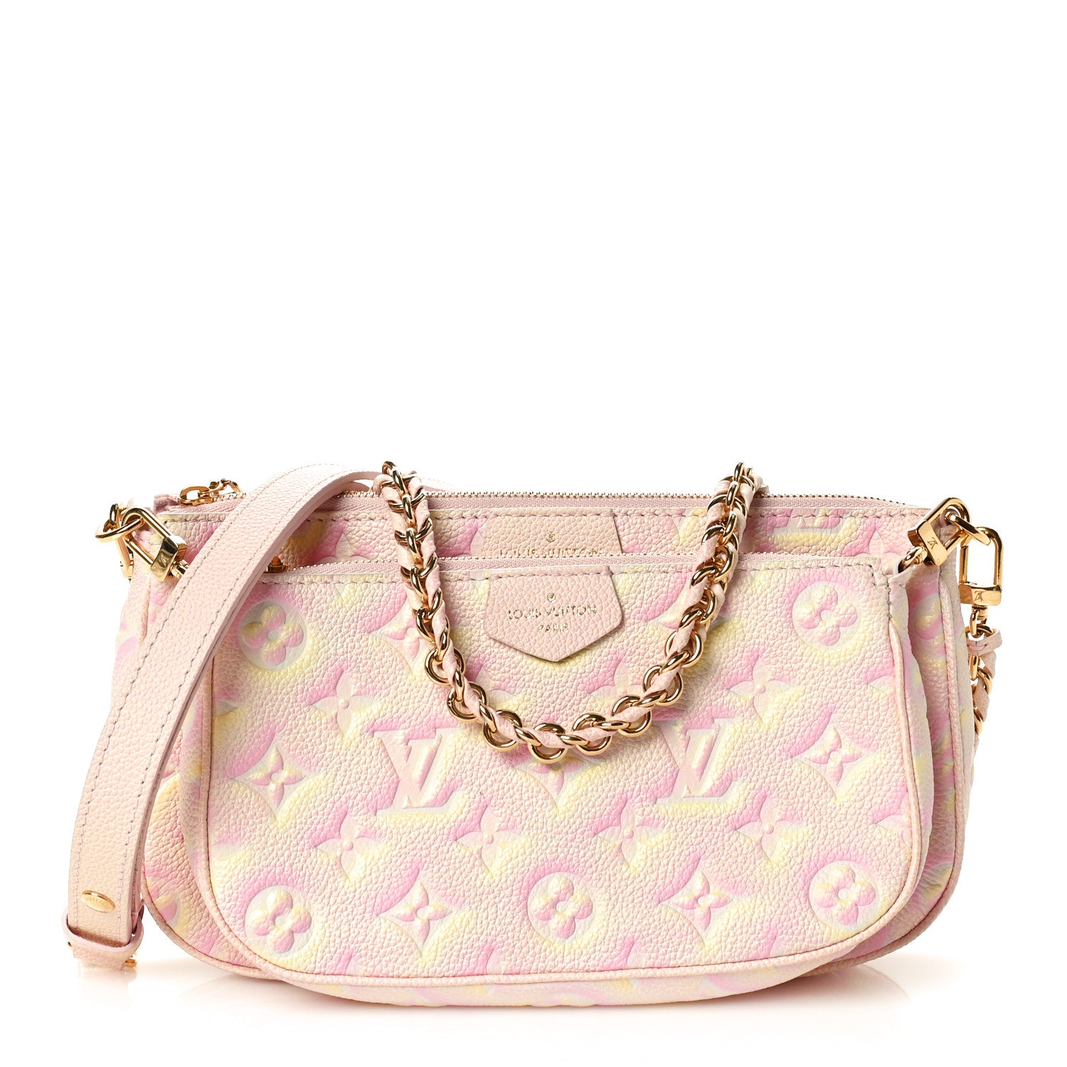 Louis Vuitton Empreinte Monogram Summer Stardust Multi Pochette Accessories Pink 1 of 8