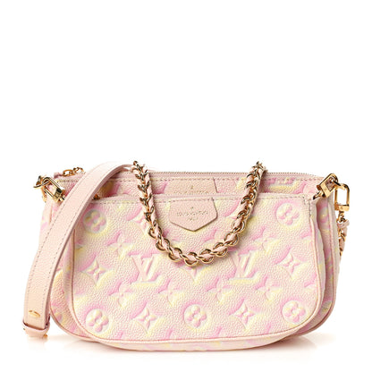 Louis Vuitton Empreinte Monogram Summer Stardust Multi Pochette Accessories Pink 1 of 8