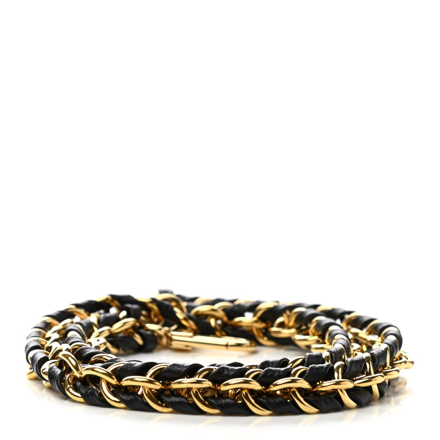Louis Vuitton Calfskin Multi Pochette Chain Shoulder Strap Black Gold 2 of 3