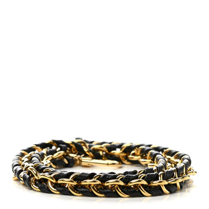Louis Vuitton Calfskin Multi Pochette Chain Shoulder Strap Black Gold 2 of 3