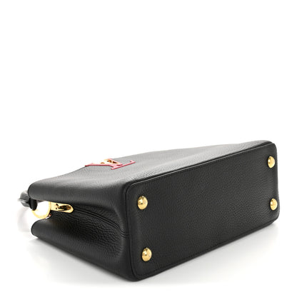 Louis Vuitton Taurillon Capucines PM Black Rose Berlingot 4 of 12