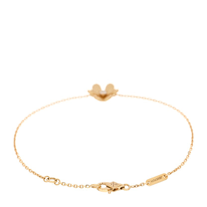 Van Cleef & Arpels 18K Yellow Gold Diamond Mini Frivole Bracelet 2 of 4