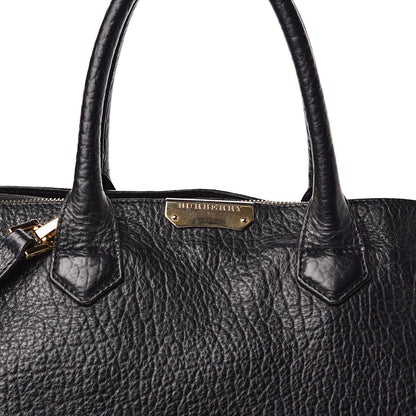 Burberry Heritage Grain Medium Dewsbury Tote Black 11 of 12
