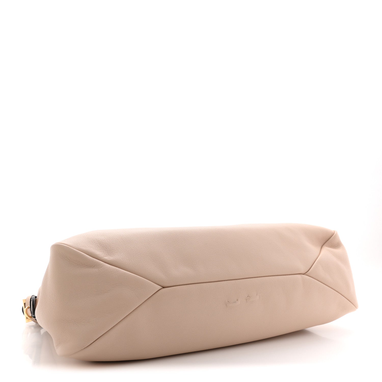 Prada Soft Calfskin Large Aimée Shoulder Bag Travertine 4 of 11