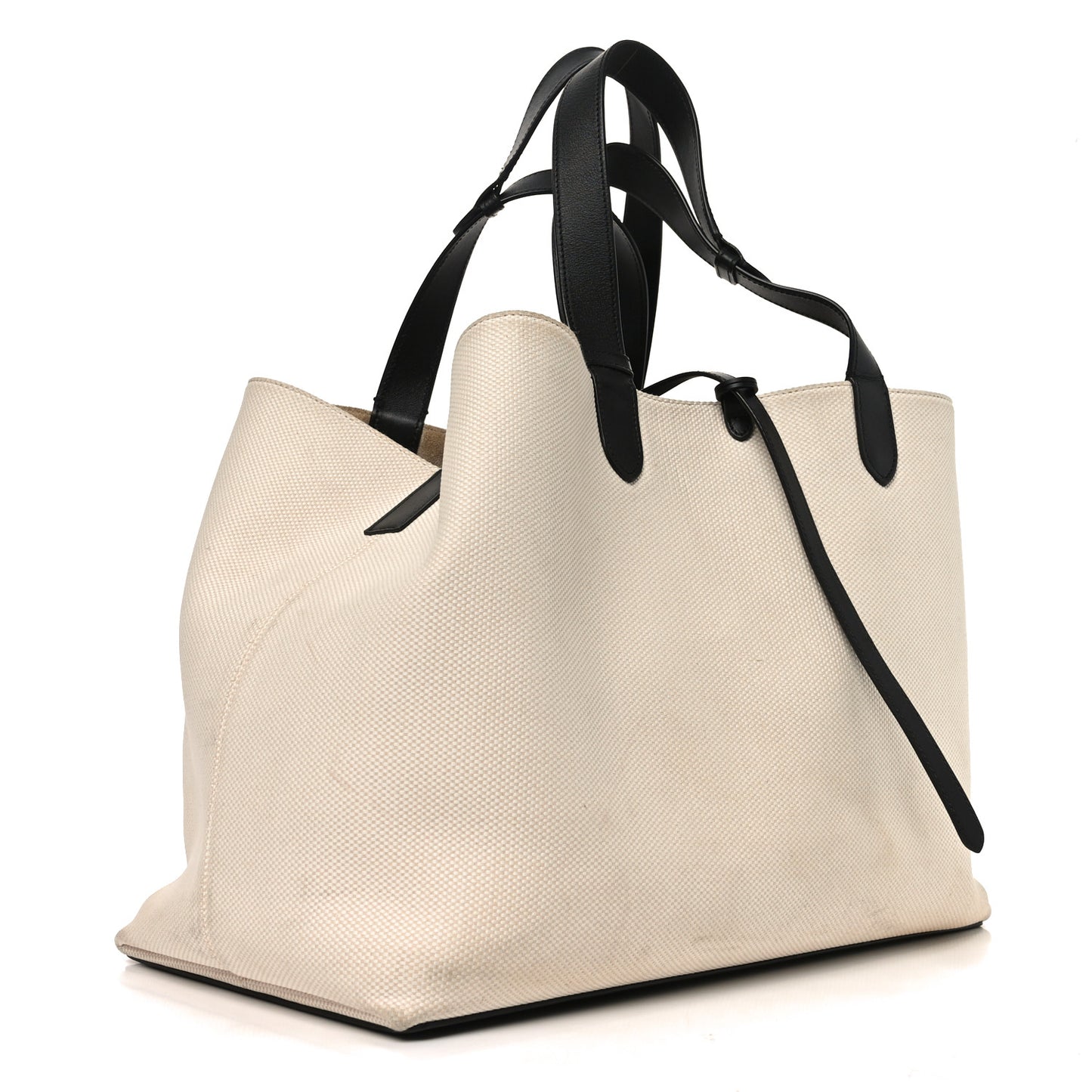 Canvas Large Eiffel Tower Toujours Beige Black