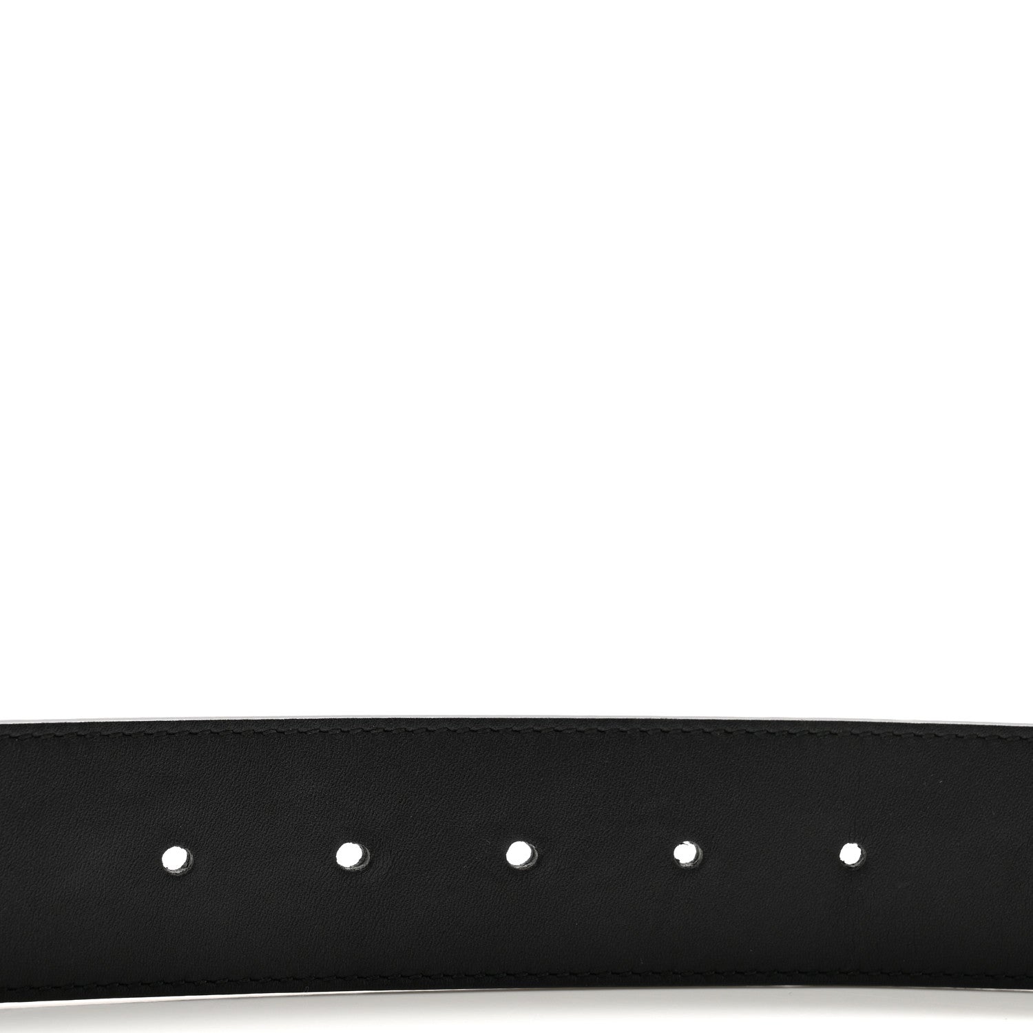 Gucci Textured Calfskin Double G 40mm Belt 95 38 Black 4 of 6