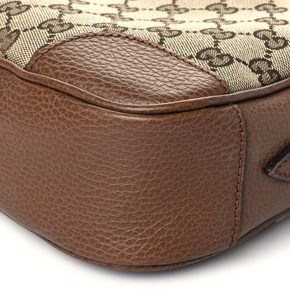 Gucci Monogram Mini Bree Messenger Bag Beige Tabacco 7 of 12