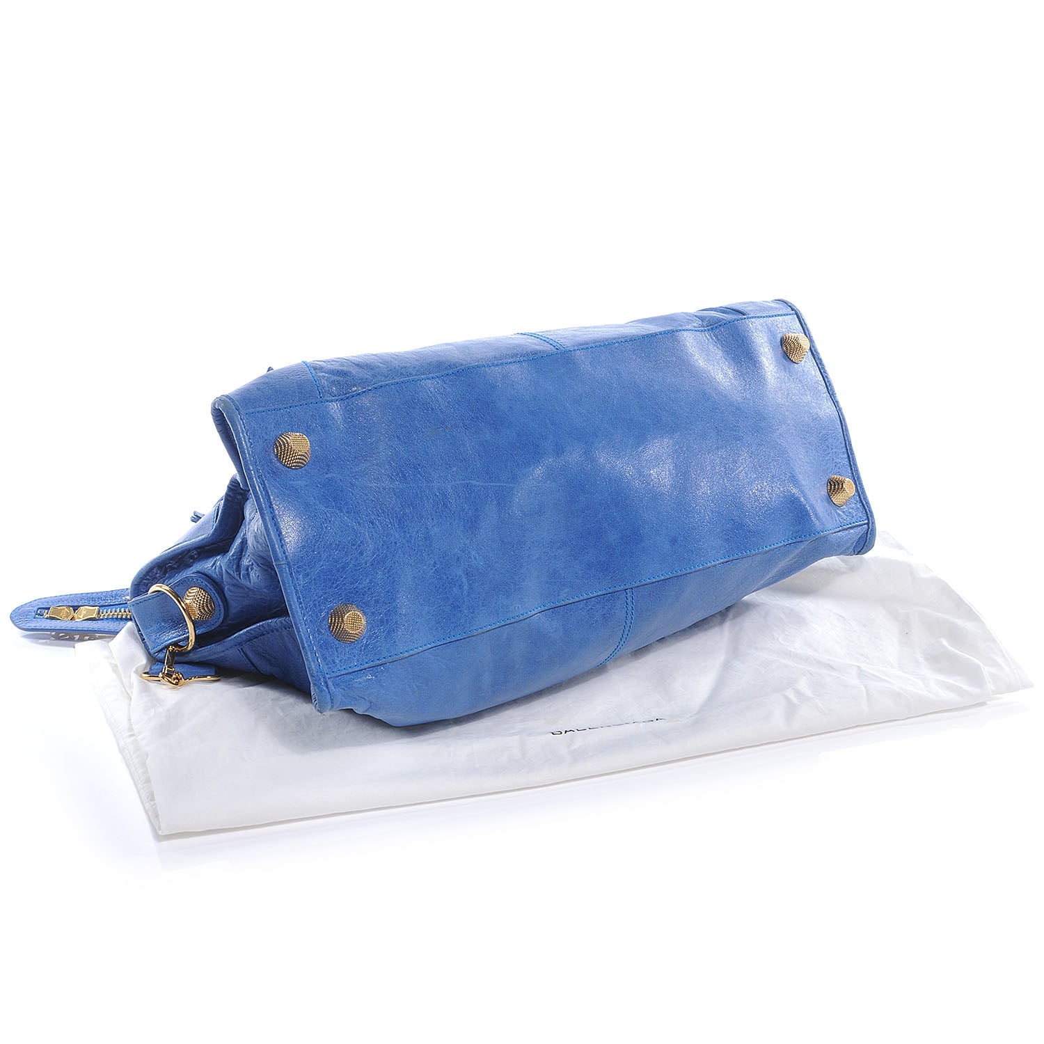 Balenciaga Agneau Giant 21 Gold Hardware Part Time Electric Bleu 8 of 12