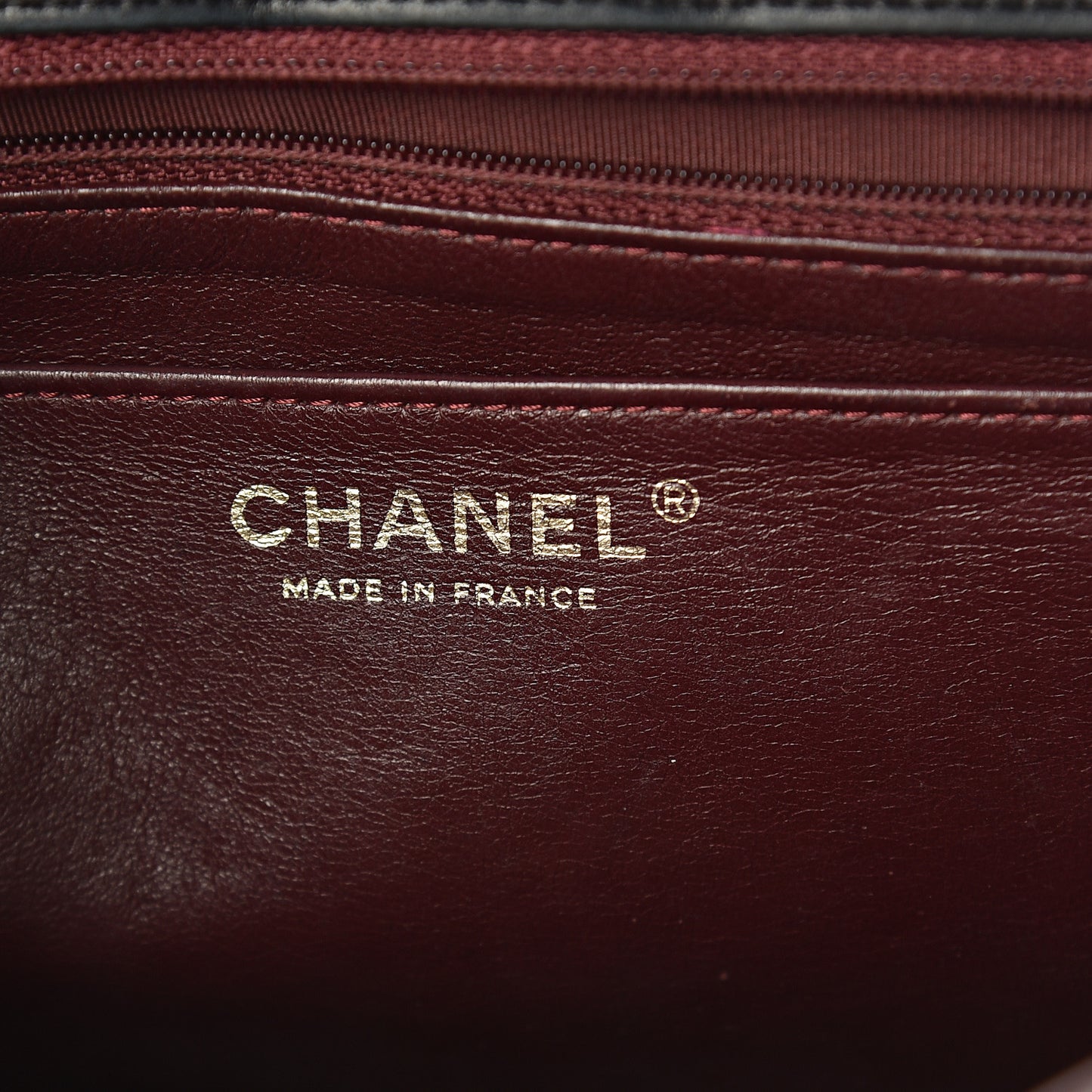Lambskin Quilted Jumbo Single Flap Black