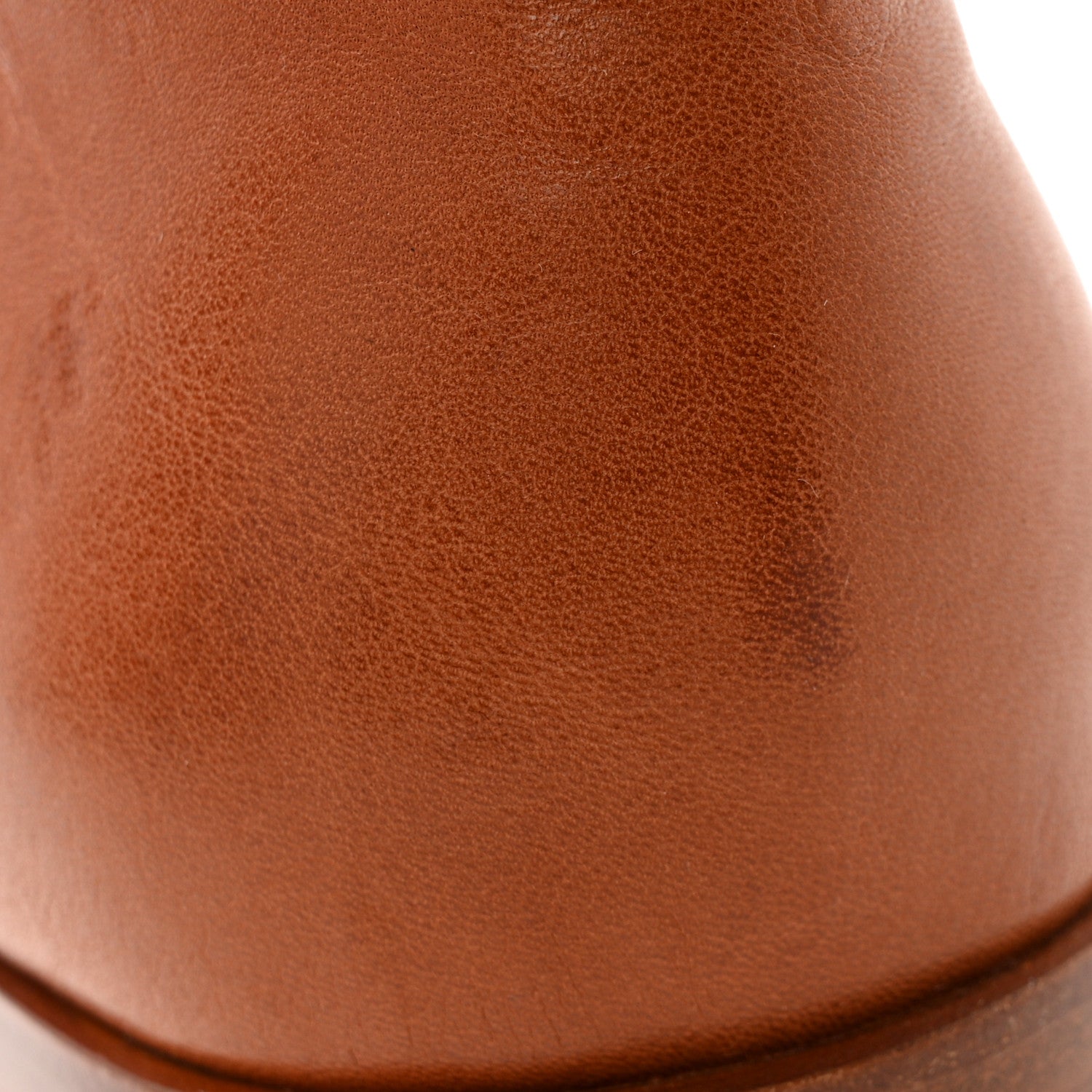 Chanel Calfskin CC Logo Mid Calf Boots 39 Brown 10 of 14