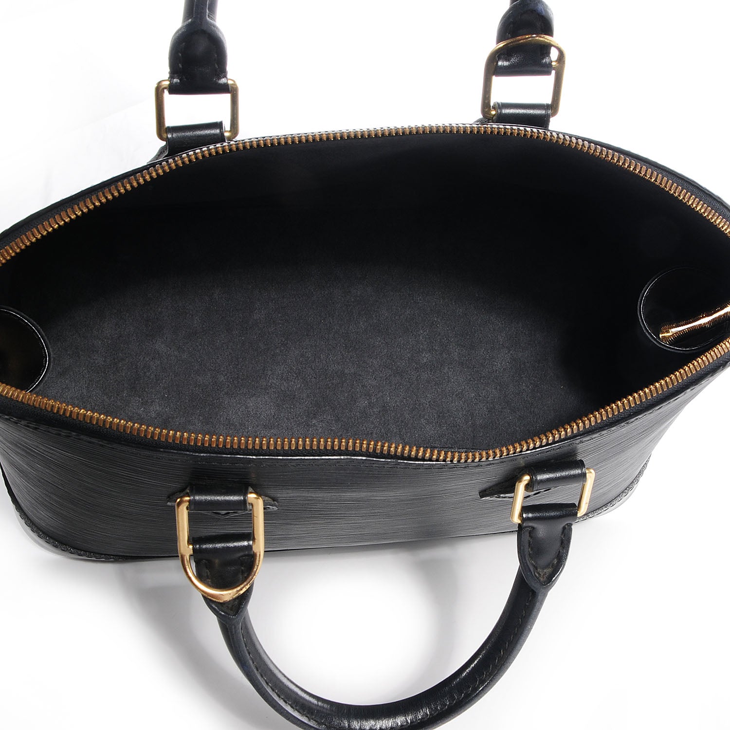 Louis Vuitton Epi Alma PM Black 5 of 7