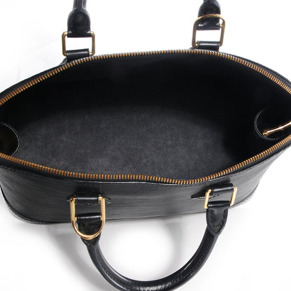Louis Vuitton Epi Alma PM Black 5 of 7