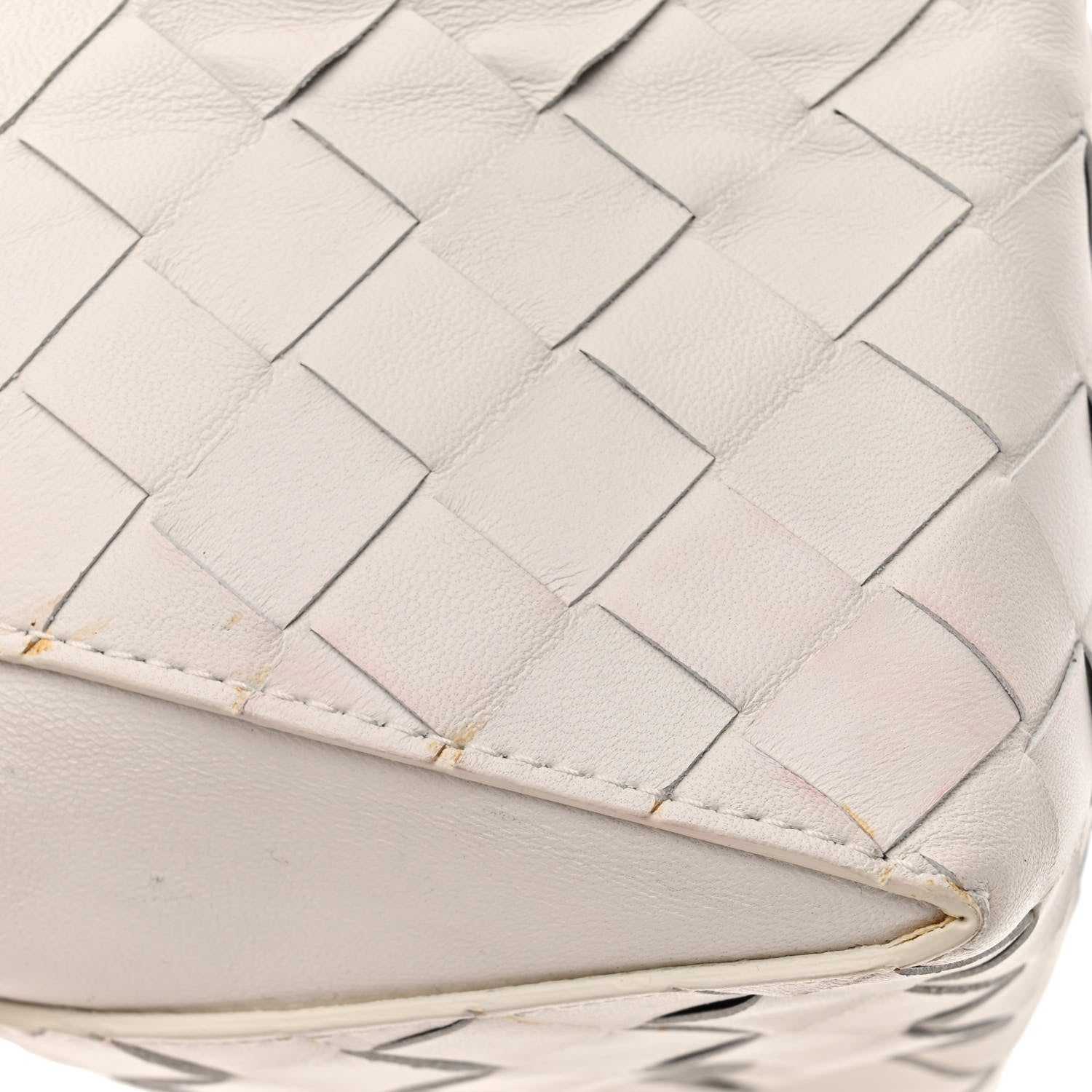 Bottega Veneta Nappa Intrecciato The Mini Knot Shoulder Bag Chalk 15 of 15