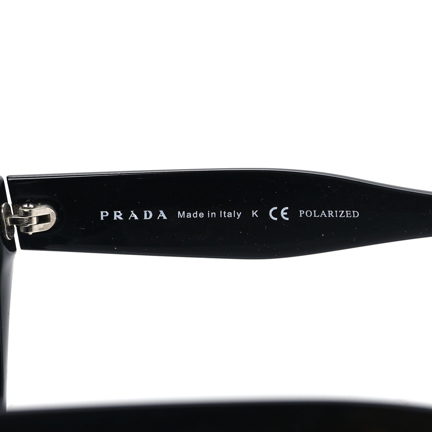 Prada Acetate Poeme Sunglasses SPR 02Q Black 5 of 6