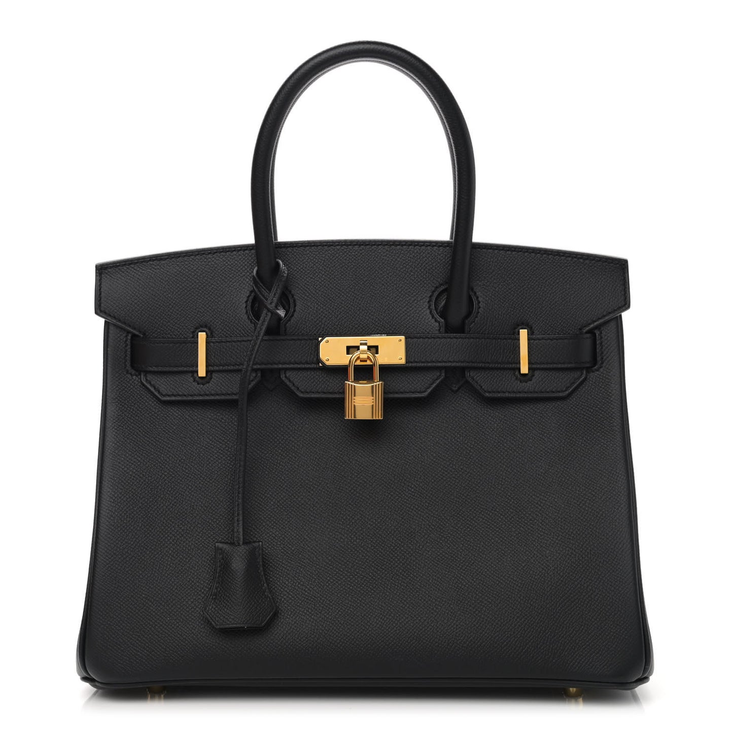 Epsom Birkin 30 Black