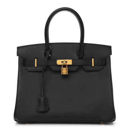 Hermes Epsom Birkin 30 Black 1 of 11