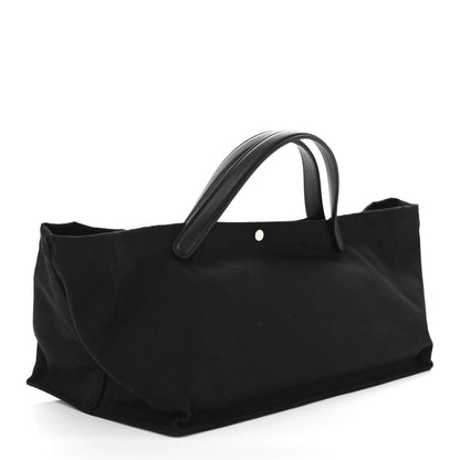 The Row Cotton Twill East West Idaho Tote Black 4 of 17