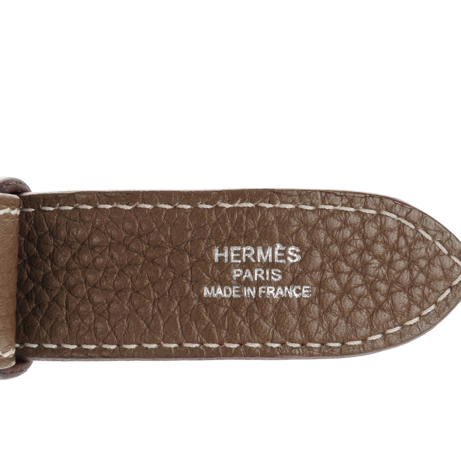 Hermes Taurillon Clemence Jypsiere 28 Etoupe 9 of 10