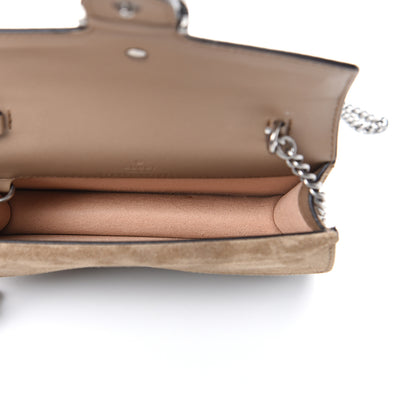 Gucci GG Supreme Monogram Super Mini Dionysus Shoulder Bag Taupe 4 of 9