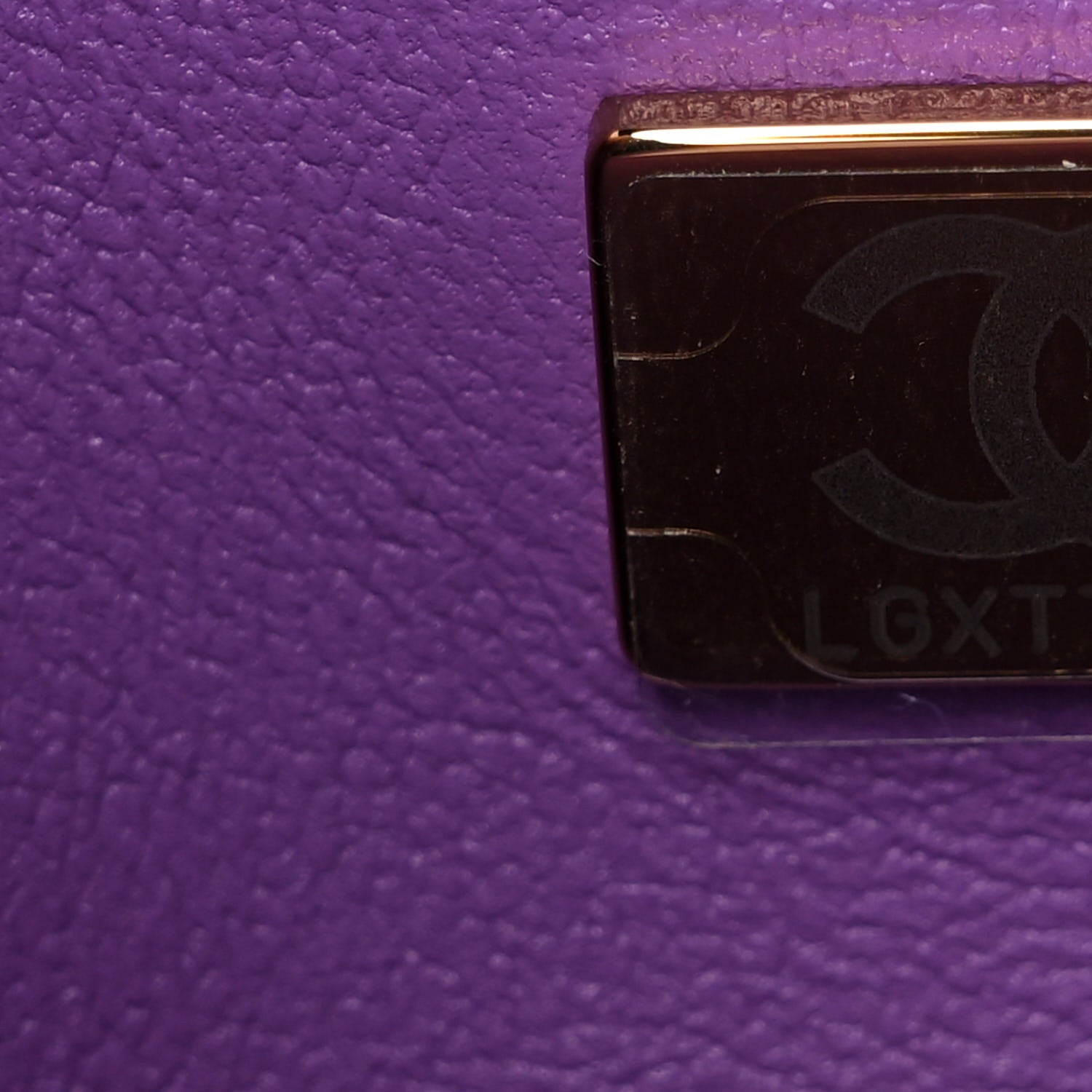 Chanel Caviar Quilted Small Double Flap Purple 7 of 10