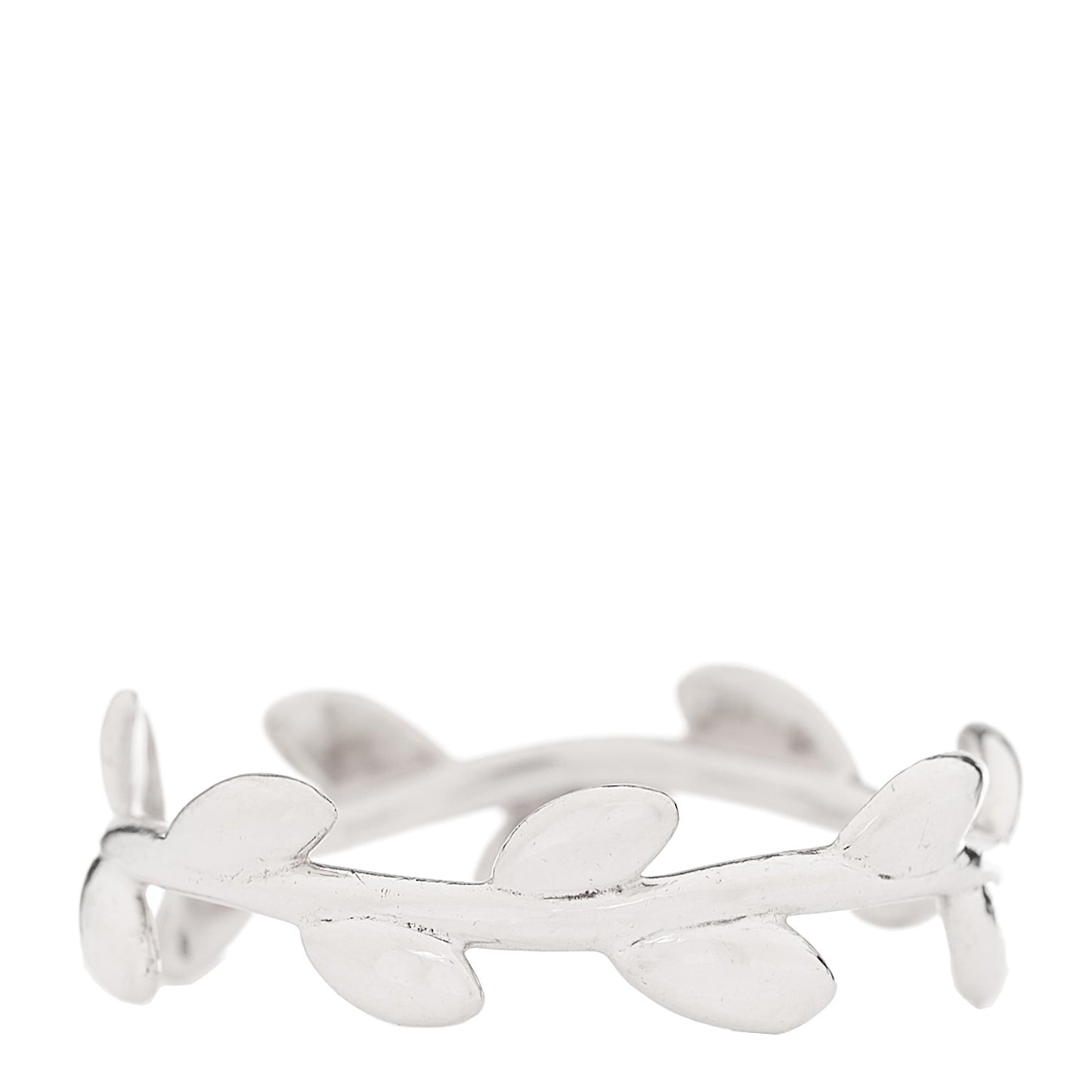 Sterling Silver Paloma Picasso Narrow Olive Leaf Band Ring 54 7