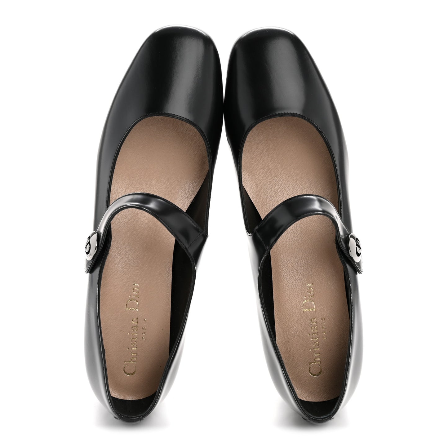 Brushed Calfskin Uniform 30mm Pumps 40 Black 38 Black
