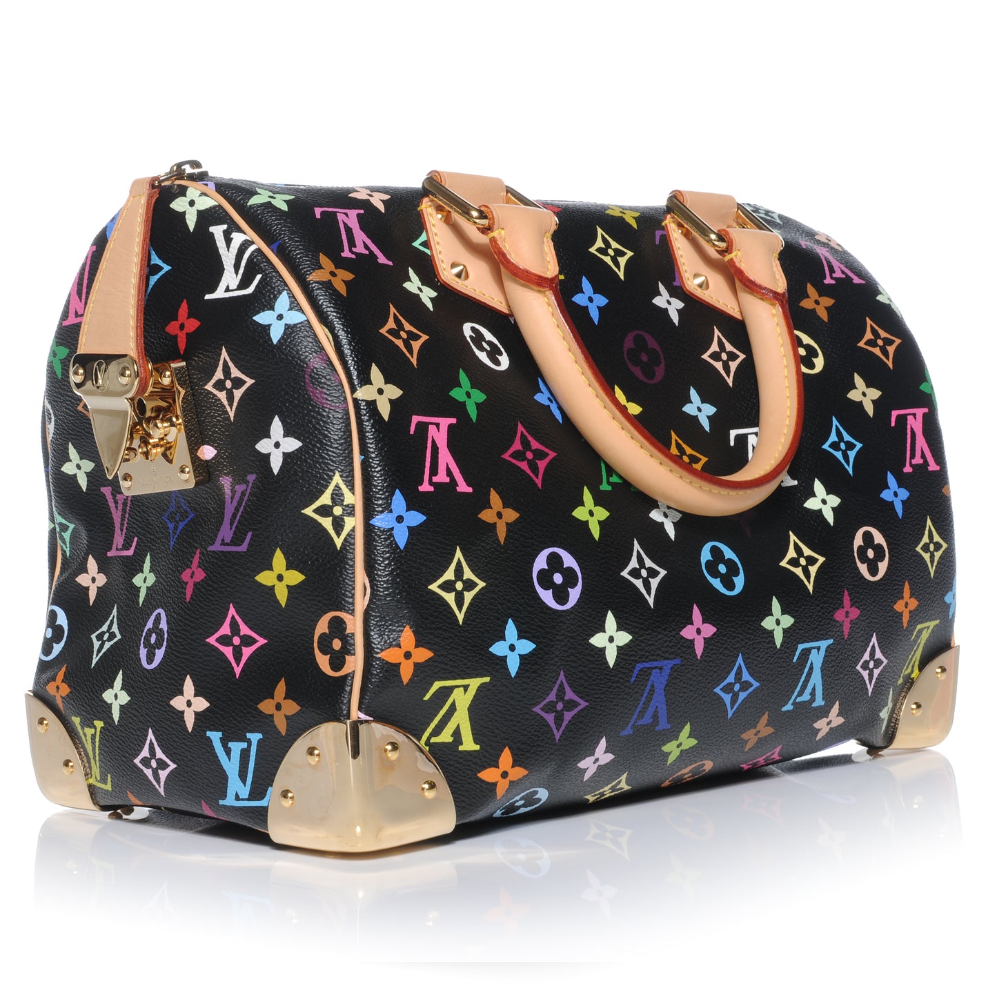 Monogram Multicolor Speedy 30 Black