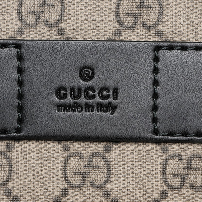 Gucci Soft GG Supreme Monogram Web Vertical Tote Black 6 of 7