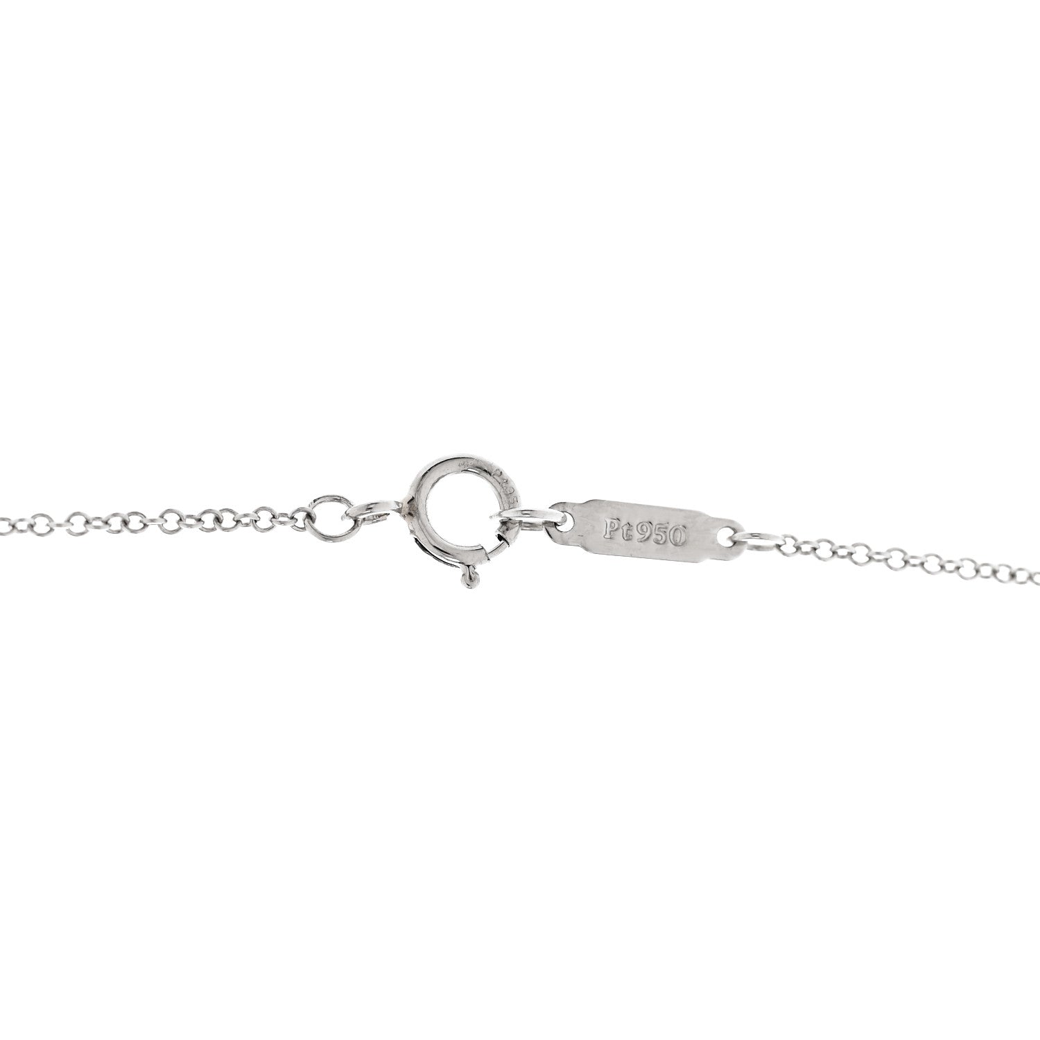Tiffany Platinum Diamond Mini Paper Flowers Cluster Pendant Necklace 5 of 6