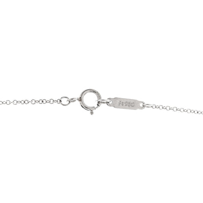 Tiffany Platinum Diamond Mini Paper Flowers Cluster Pendant Necklace 5 of 6