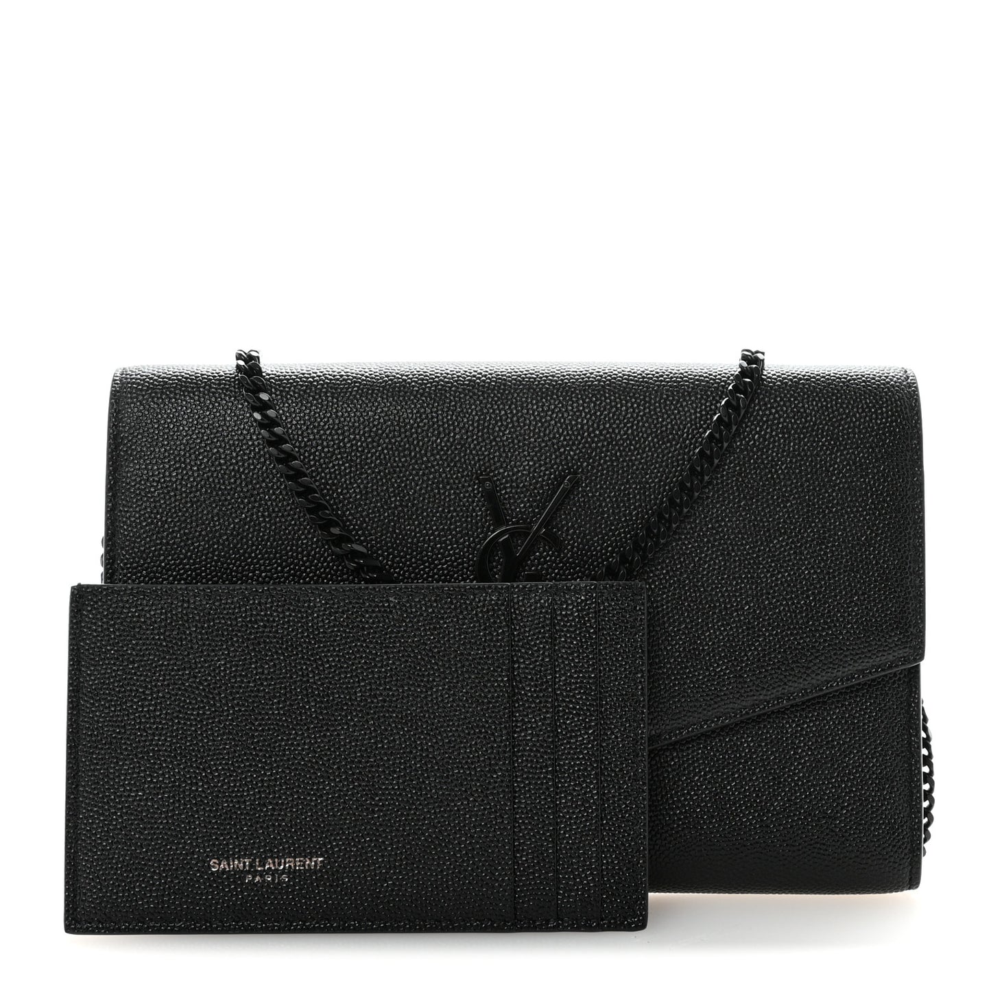 Grain de Poudre Uptown Chain Wallet Black