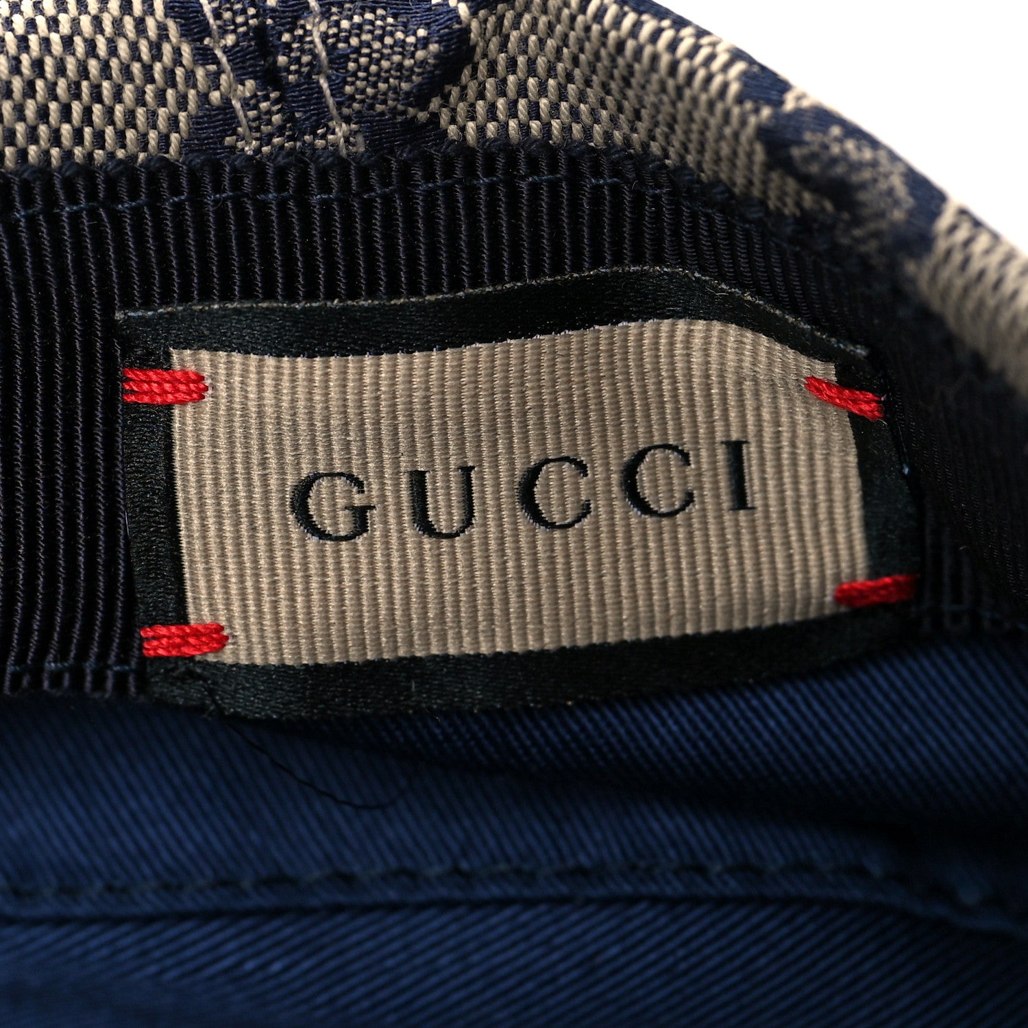 Gucci Monogram Flat Cap S Navy 7 of 9