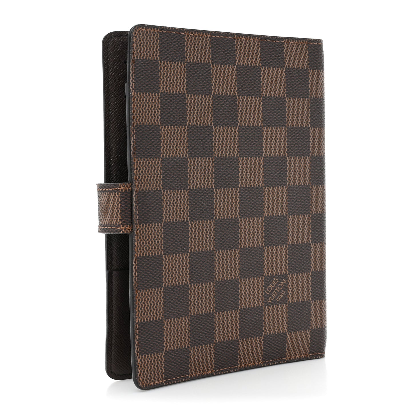 Damier Ebene Medium Ring Agenda Cover