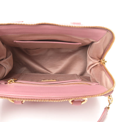 Miu Miu Goatskin Madras Bauletto Rosa 5 of 17