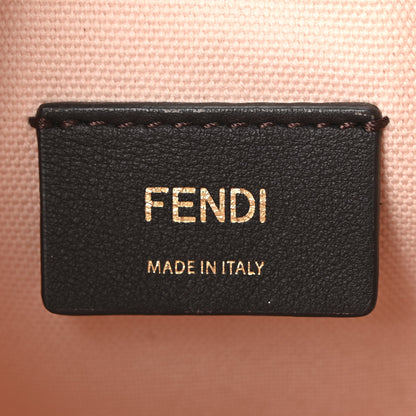 Fendi Canvas Nappa F is Fendi FF Embroidered Mini Mon Tresor Bucket Bag Baby Pink 6 of 10