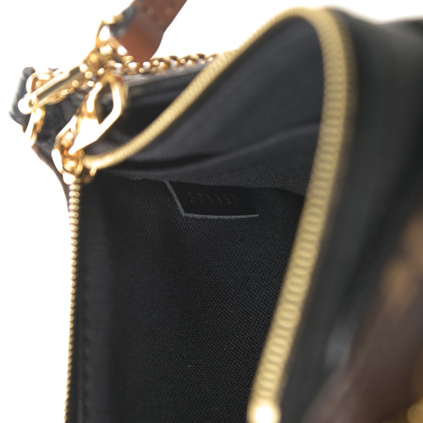 Monogram Pallas Clutch Black