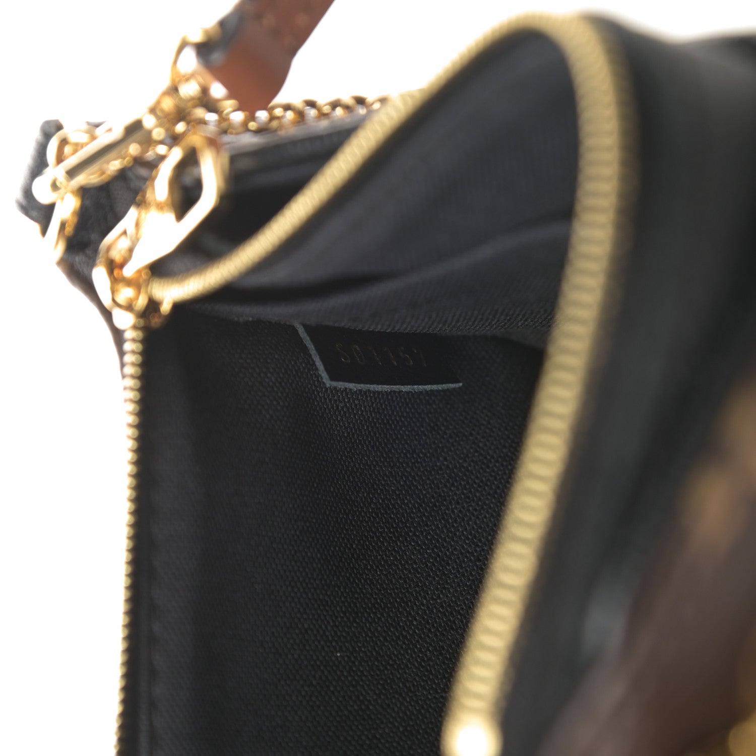 Louis Vuitton Monogram Pallas Clutch Black 8 of 11