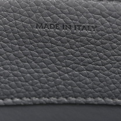 Celine Grained Calfskin Small 16 Top Handle Bag Storm 7 of 13