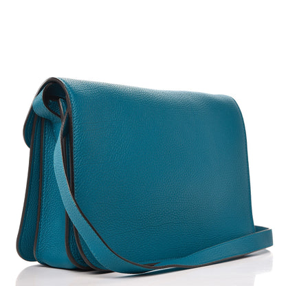 Gucci Soft Calfskin Small Jackie Shoulder Bag Blue 3 of 8