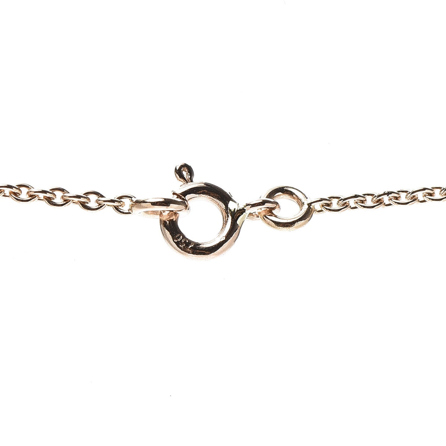 18K Rose Gold Diamond Constance Amulette Pendant Necklace