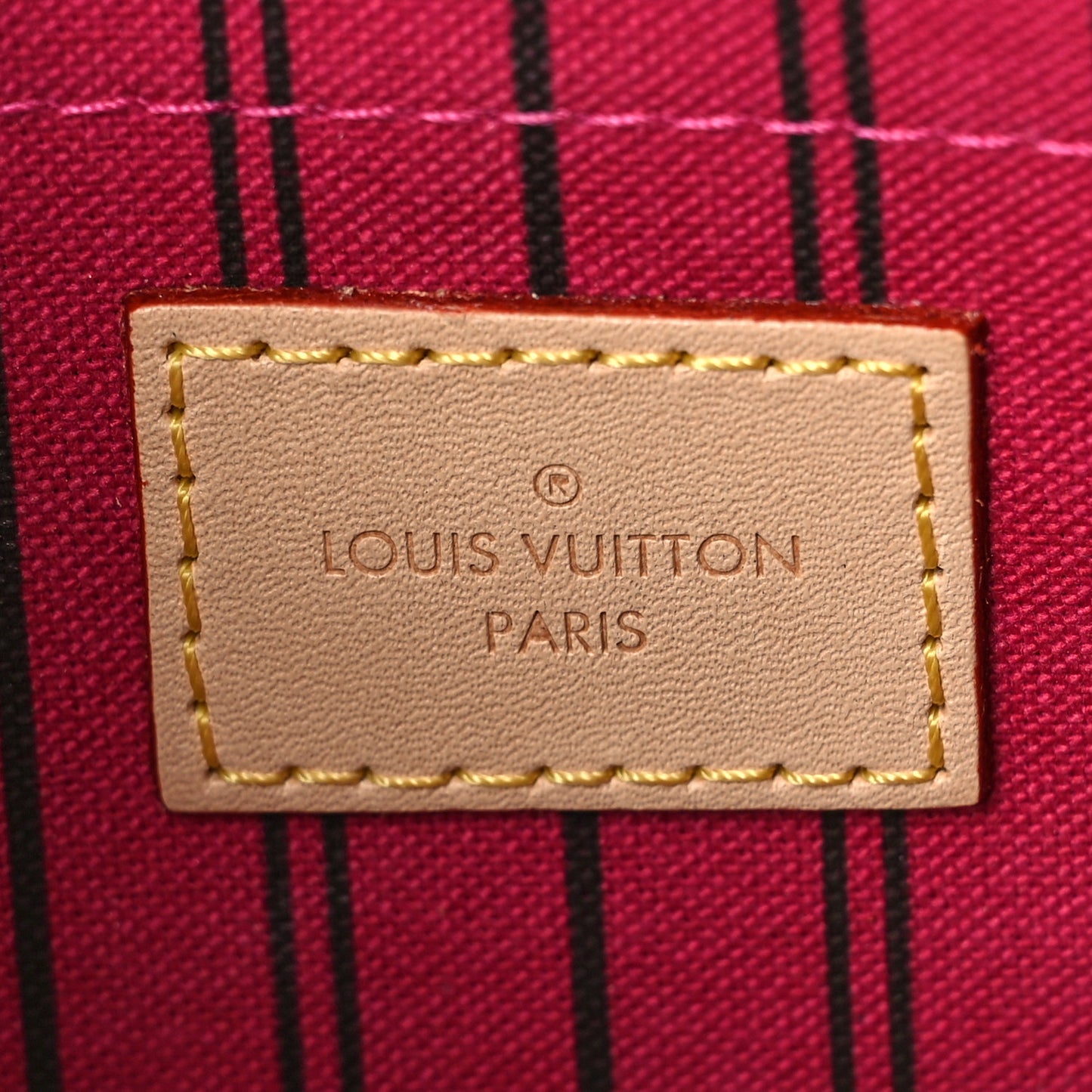 Monogram Neverfull MM GM Pochette Pivoine