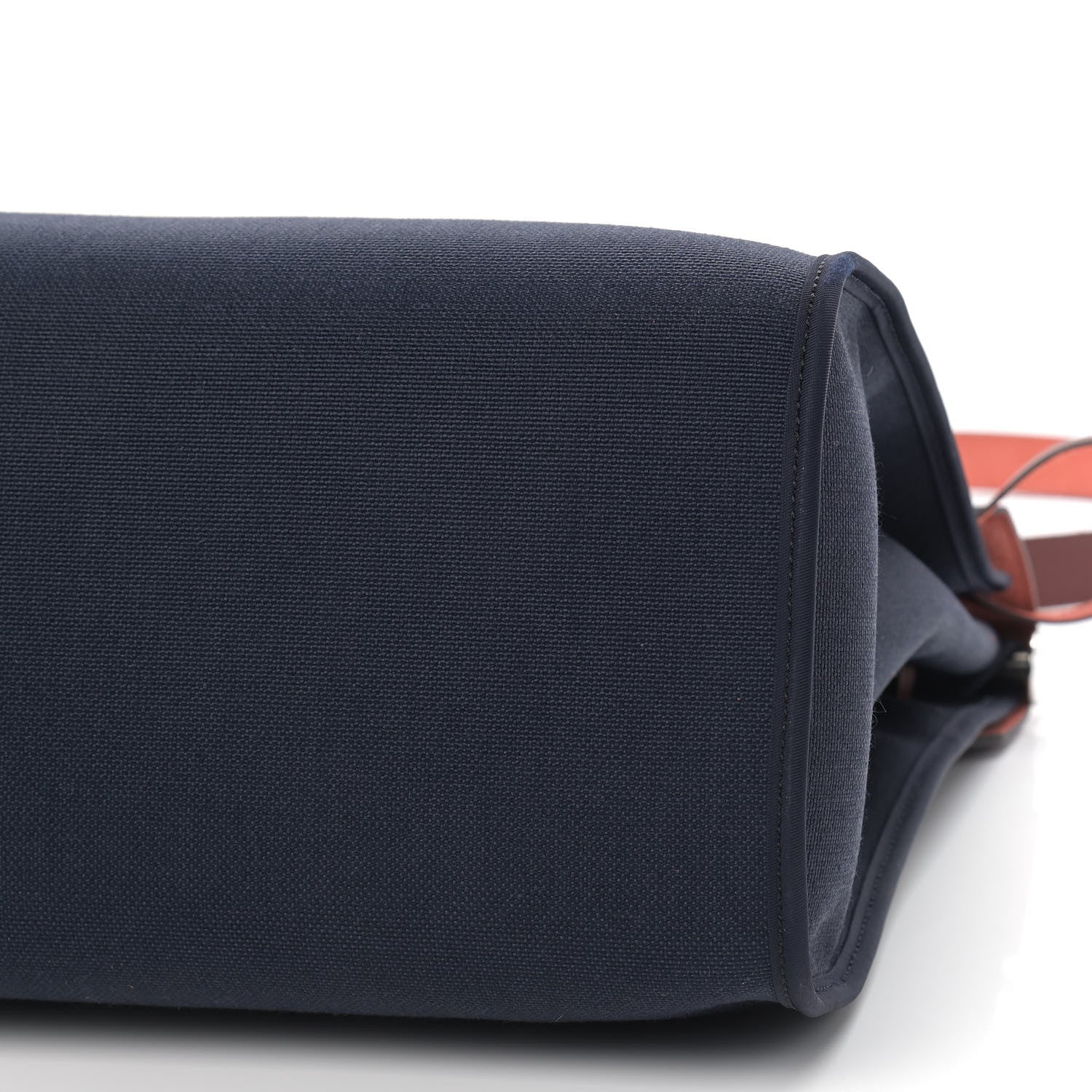 Hermes Toile Vache Hunter Herbag Zip 39 MM Bleu Marine Rouge H 11 of 11