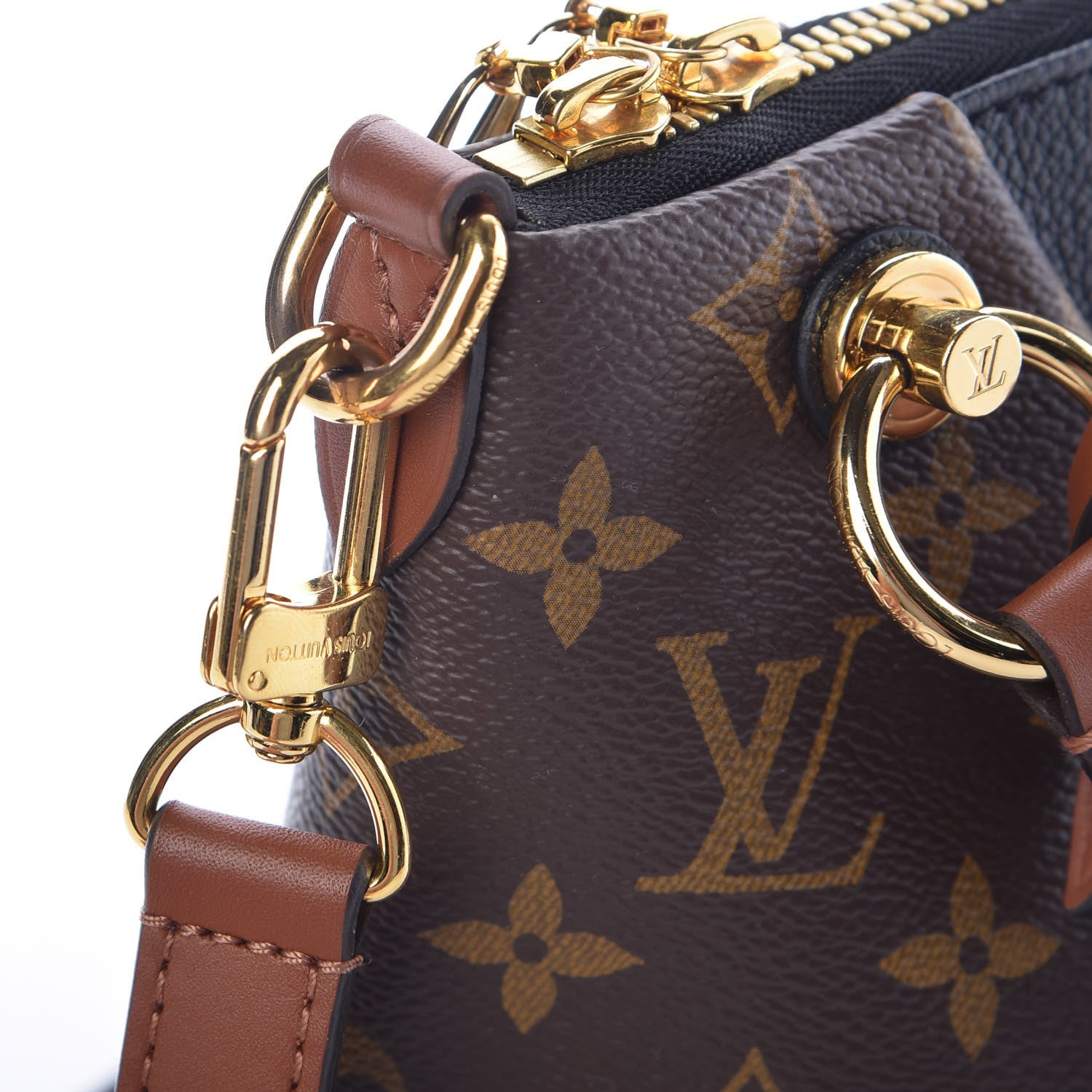 Louis Vuitton Monogram V Tote BB Black 9 of 16