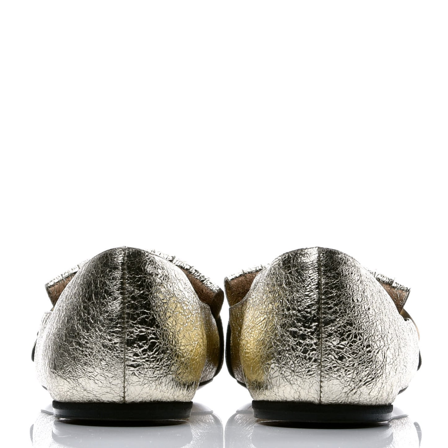 Galassia GG Marmont Fringe Flats 38 Platino